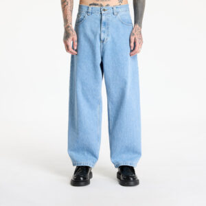 Nadrágok Carhartt WIP Brandon Pant Blue Stone Bleached M-alacsony-ár