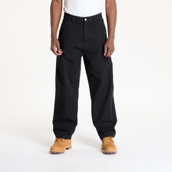 Nadrágok Carhartt WIP OG Single Knee Pant Black Stone Washed XS-alacsony-ár