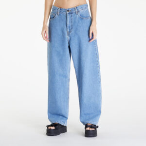 Nadrágok Carhartt WIP W' Brandon Pant Blue Stone Bleached M-alacsony-ár