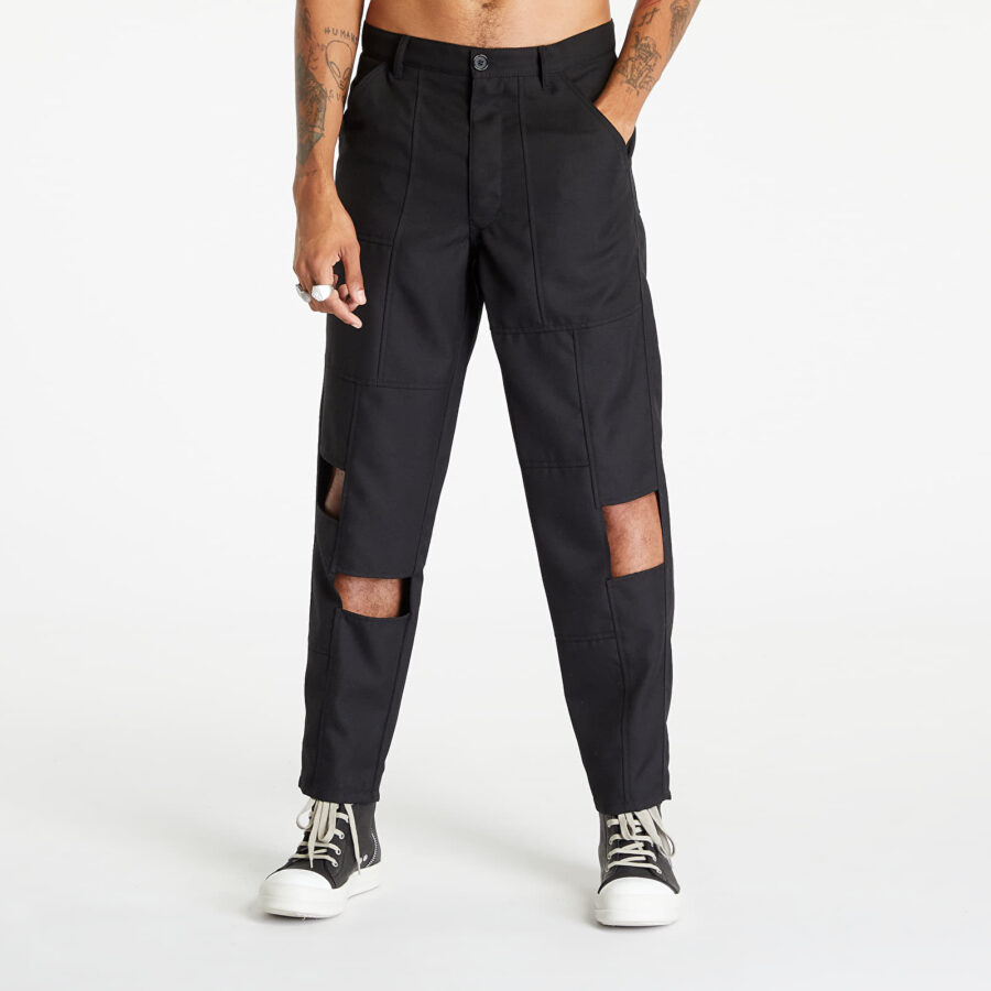 Nadrágok Comme des Garçons SHIRT Woven Pants Black S-alacsony-ár