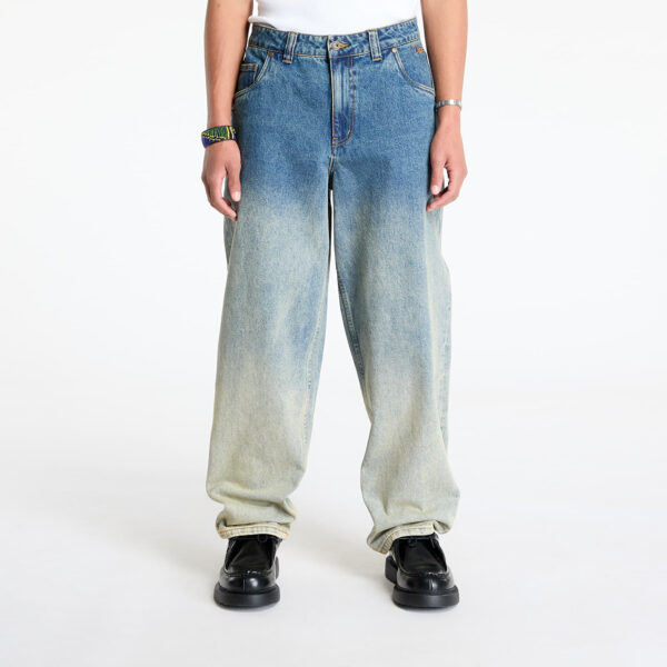 Nadrágok DIME Classic Baggy Denim Pants Dipped Sandblasted Indigo 34-alacsony-ár