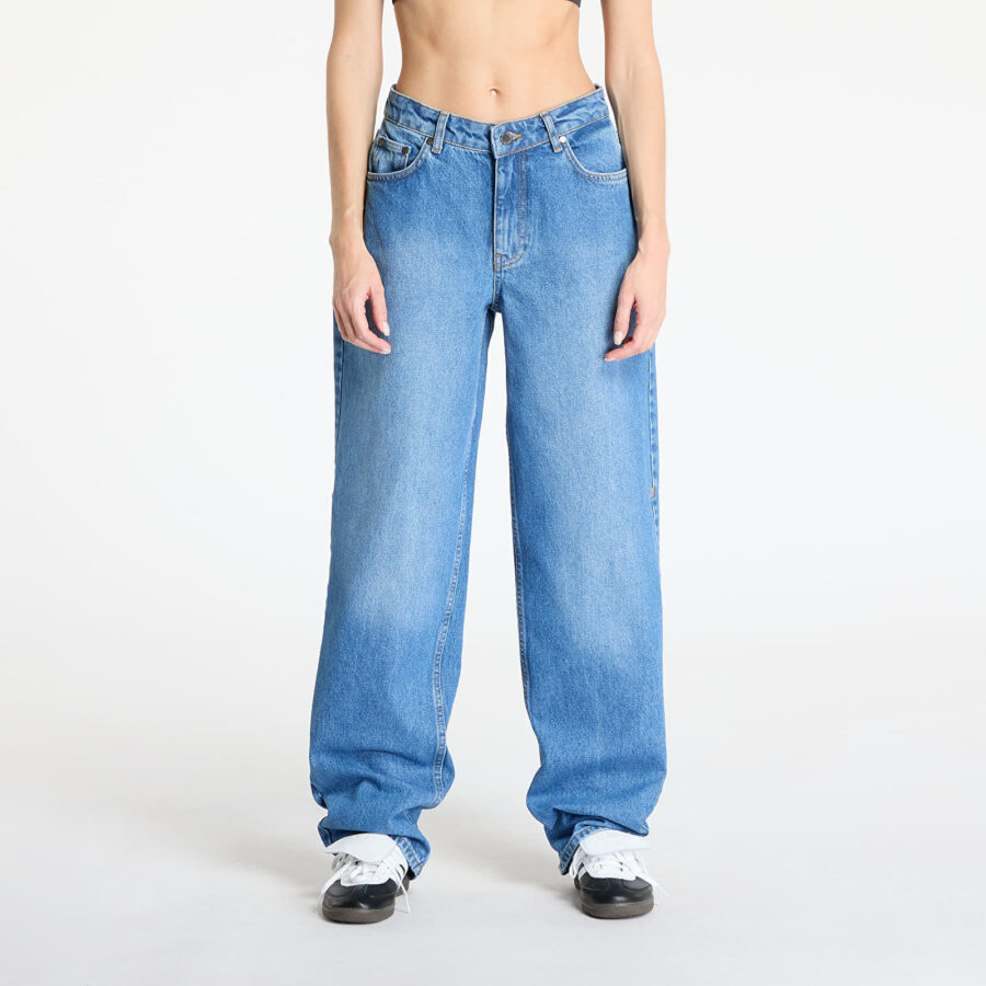 Nadrágok Daily Paper Asola Avery Pants Light Blue L-alacsony-ár
