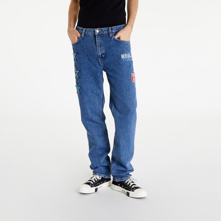 Nadrágok Daily Paper Nemi Pants Mid Blue XS-alacsony-ár