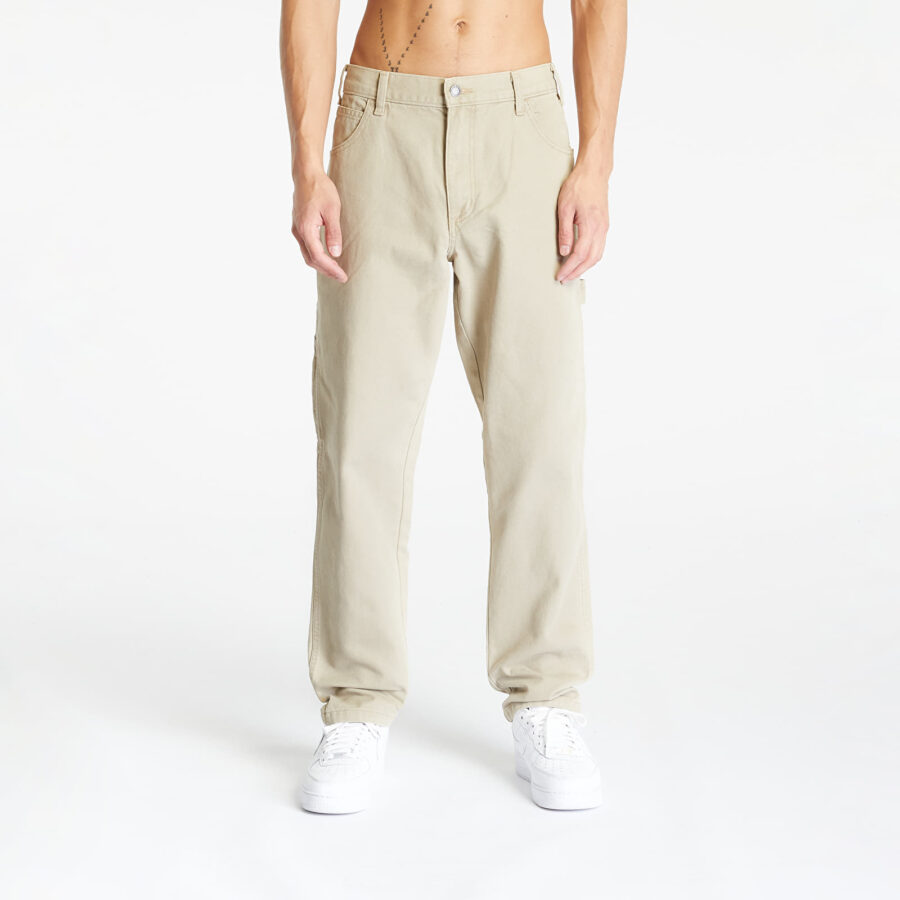 Nadrágok Dickies Duck Canvas Carpenter Trousers Stone Washed Desert Sand W34-alacsony-ár