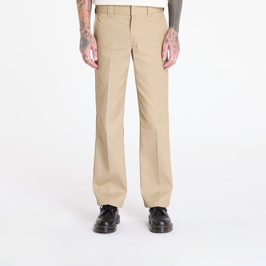 Nadrágok Dickies Original 873 Slim Straight Work Pant Khaki W32/L34-alacsony-ár