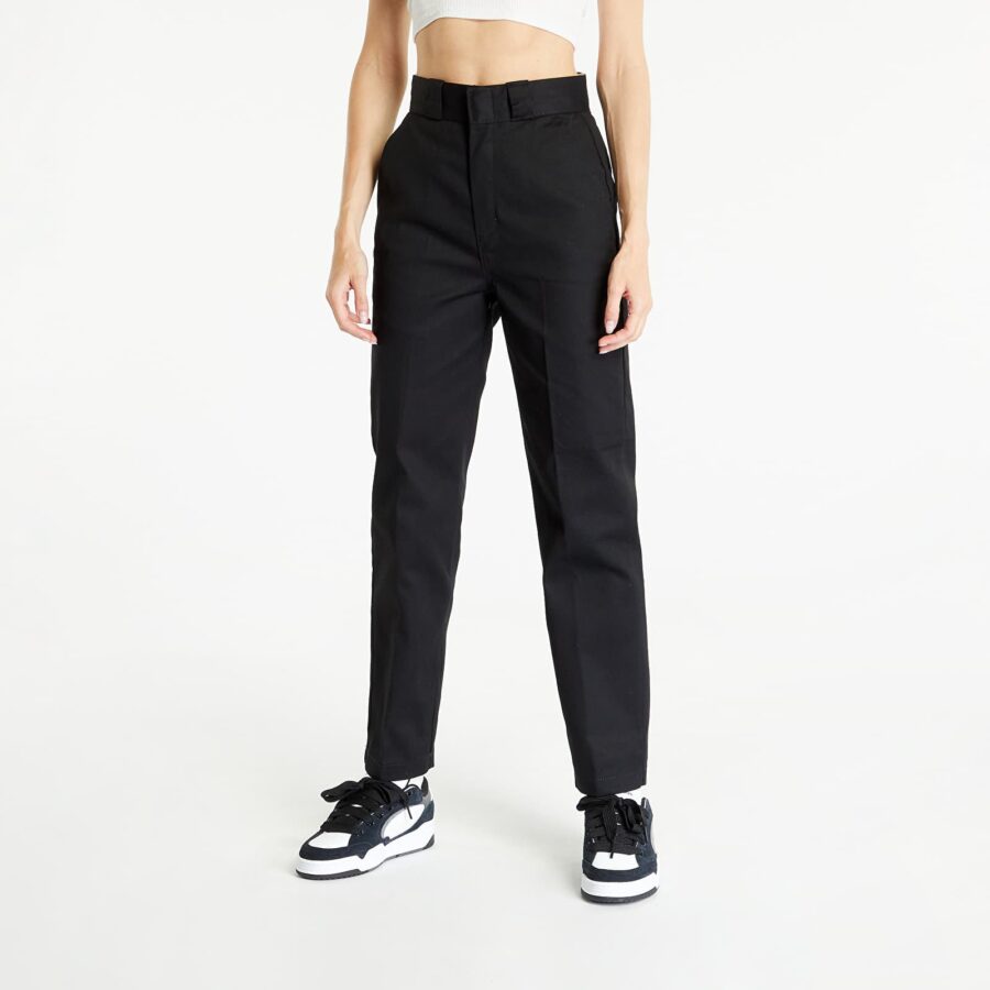 Nadrágok Dickies Phoenix Cropped Trousers Black W26-alacsony-ár