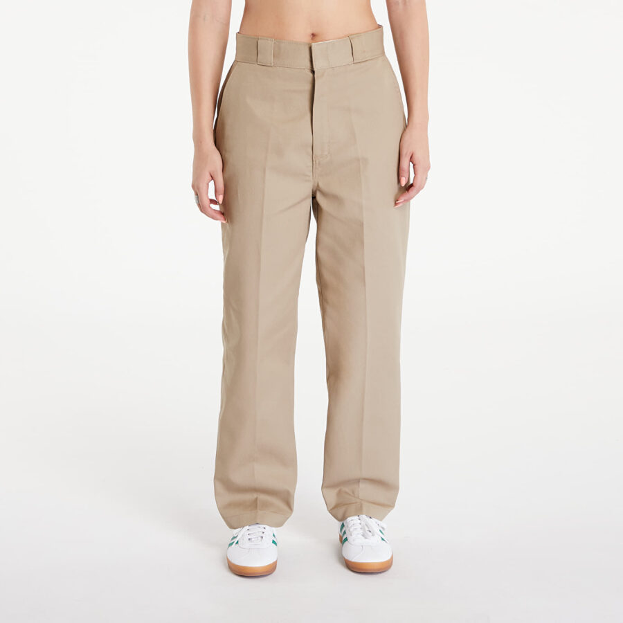 Nadrágok Dickies Phonenix Cropped Rec Khaki W24-alacsony-ár