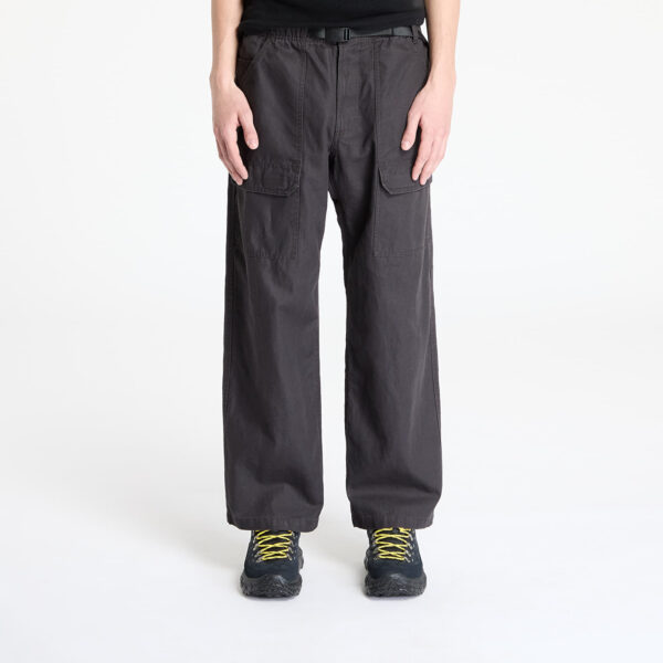 Nadrágok Gramicci Canvas Eqt Pant Deep Brown M-alacsony-ár