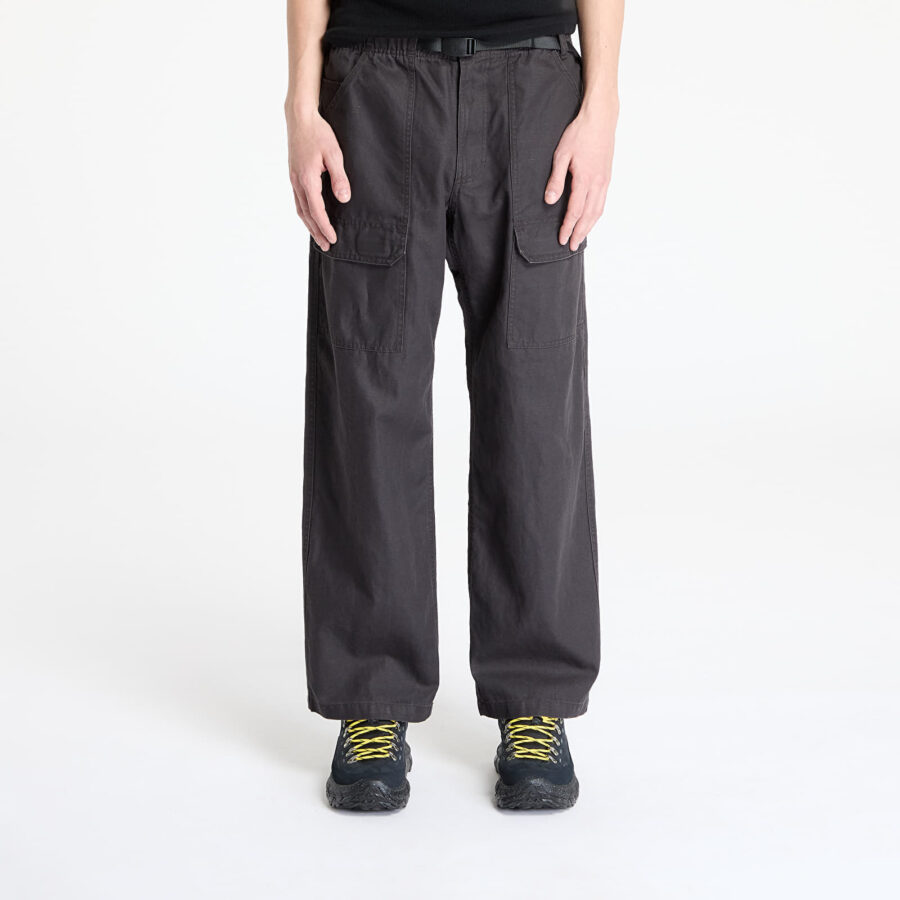 Nadrágok Gramicci Canvas Eqt Pant Deep Brown M-alacsony-ár