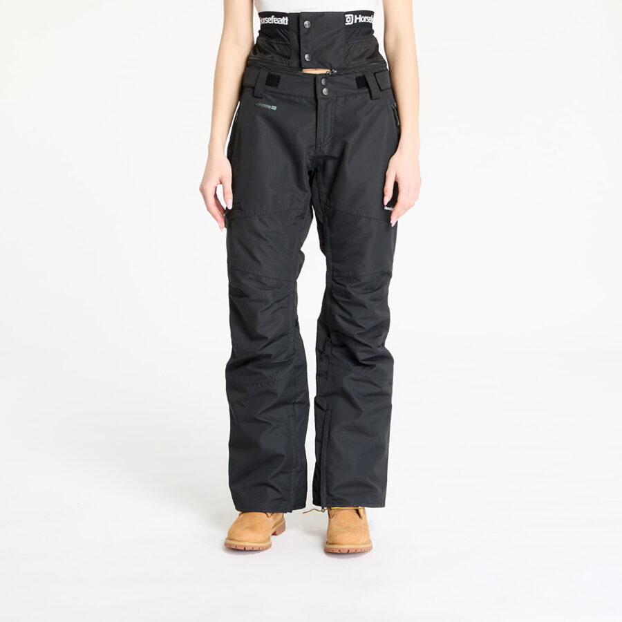 Nadrágok Horsefeathers Lotte II Shell Pants Black XS-alacsony-ár