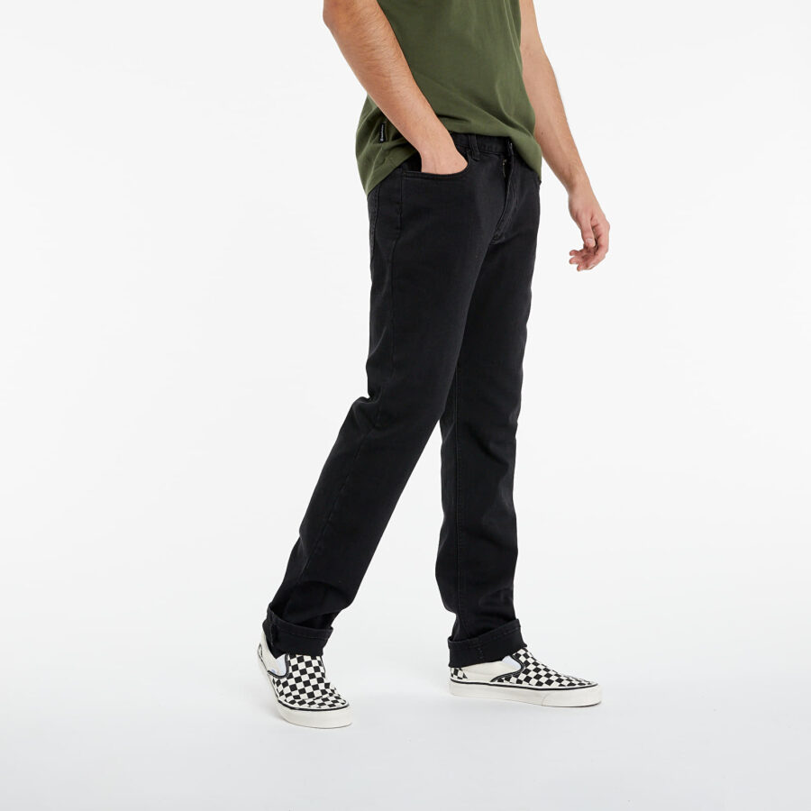 Nadrágok Horsefeathers Varus Jeans Black 34-alacsony-ár