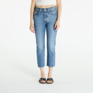 Nadrágok Levi's® 501® Crop Jeans Medium Indigo Worn In - Blue W27/L26-alacsony-ár