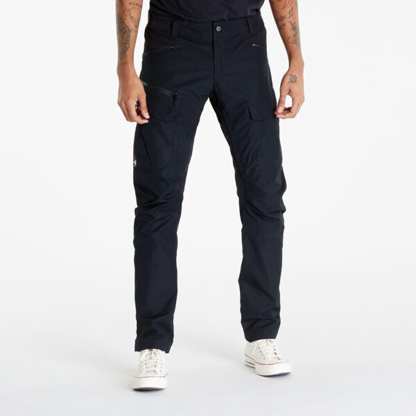 Nadrágok Lundhags Fulu Cargo Strech Hybrid Pants Black 48-alacsony-ár