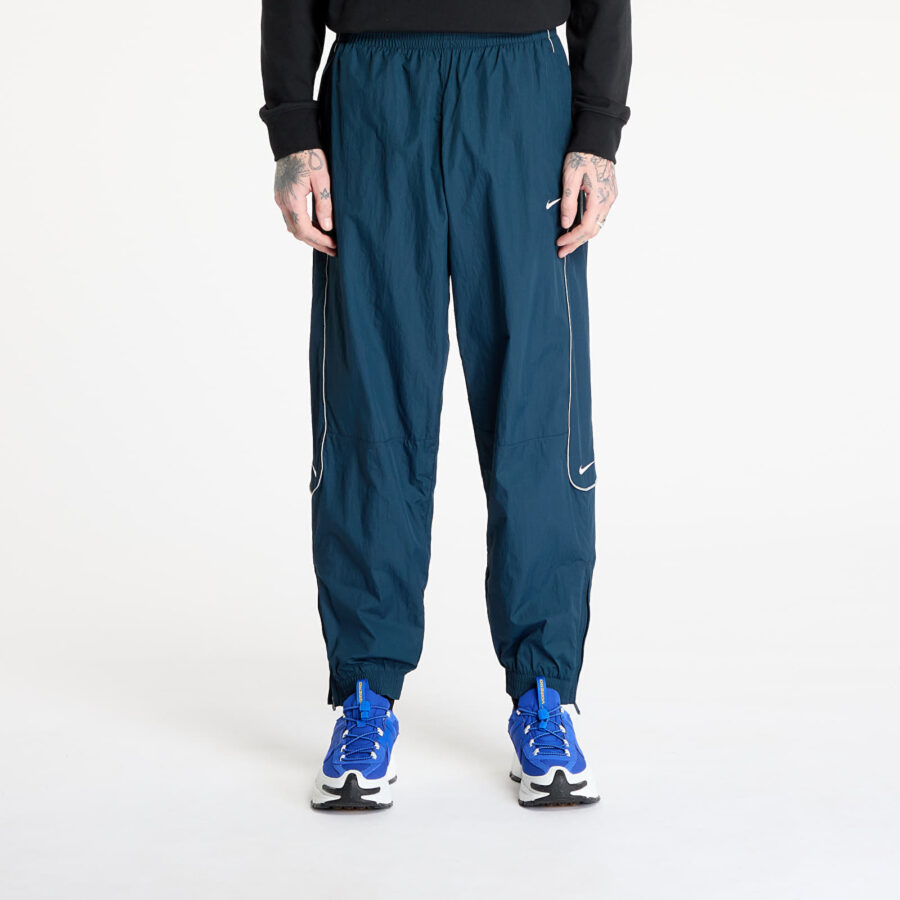 Nadrágok Nike Solo Swoosh Men's Track Pants Armory Navy/ White M-alacsony-ár