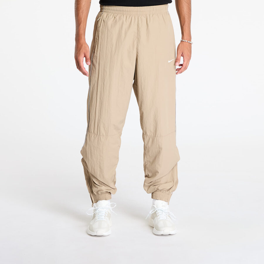 Nadrágok Nike Solo Swoosh Men's Track Pants Khaki/ White XL-alacsony-ár