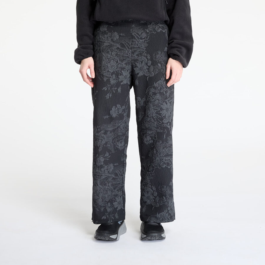Nadrágok Nike Sportswear Collection Women's Mid-Rise Jacquard Track Pants Black/ Anthracite/ Black S-alacsony-ár