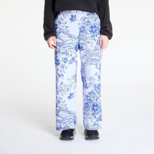Nadrágok Nike Sportswear Collection Women's Mid-Rise Jacquard Track Pants White/ Hyper Royal/ White XS-alacsony-ár