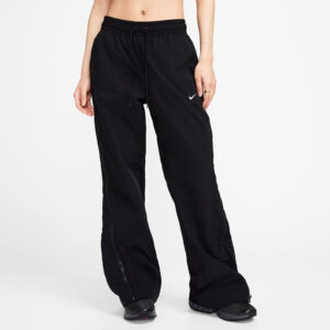 Nadrágok Nike Sportswear Collection Women's Mid-Rise Repel Zip Pants Black/ White S-alacsony-ár
