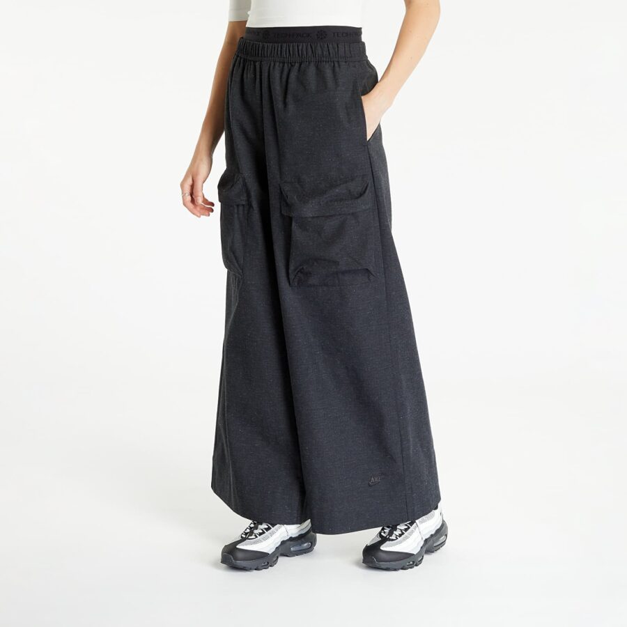 Nadrágok Nike Sportswear Women's Ripstop Pants Black Heather/ Black XS-alacsony-ár