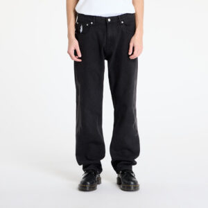 Nadrágok PLEASURES x Slipknot 5 Pocket Pant Black 30-alacsony-ár