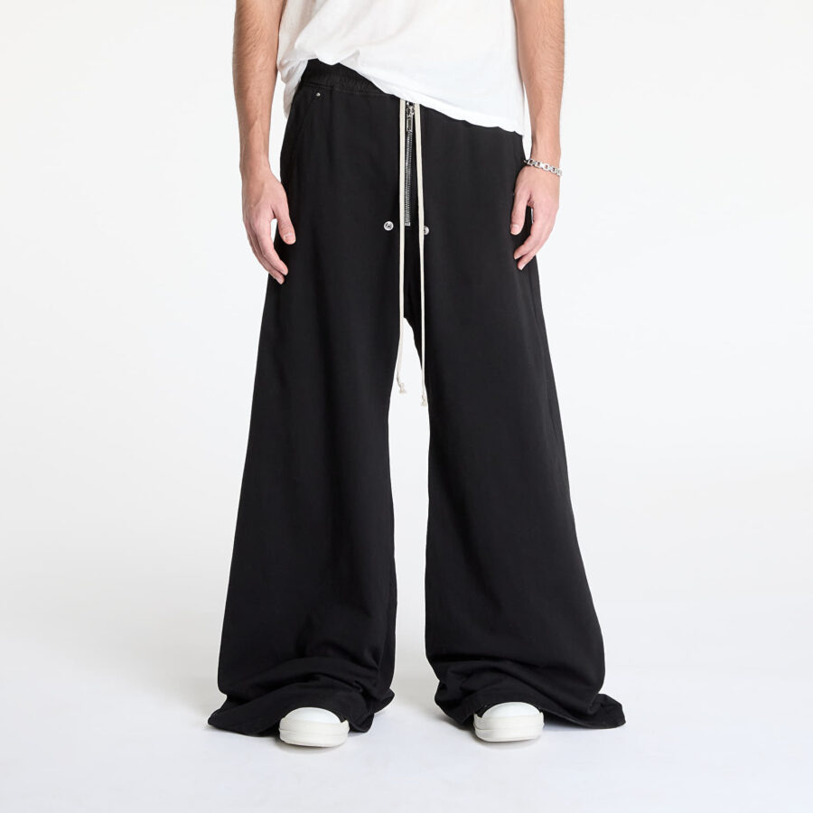 Nadrágok Rick Owens DRKSHDW Geth Belas Pant Black S-alacsony-ár