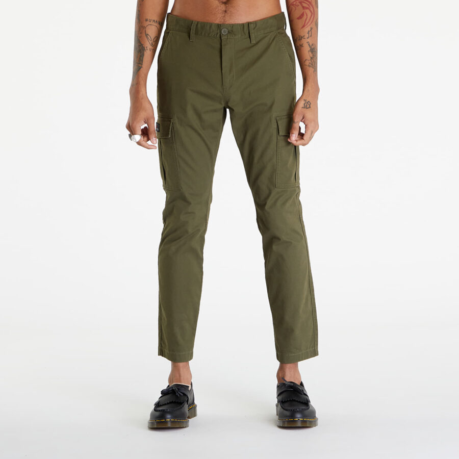 Nadrágok Tommy Jeans Austin Lightweight Cargo Pants Drab Olive Green W32/L32-alacsony-ár
