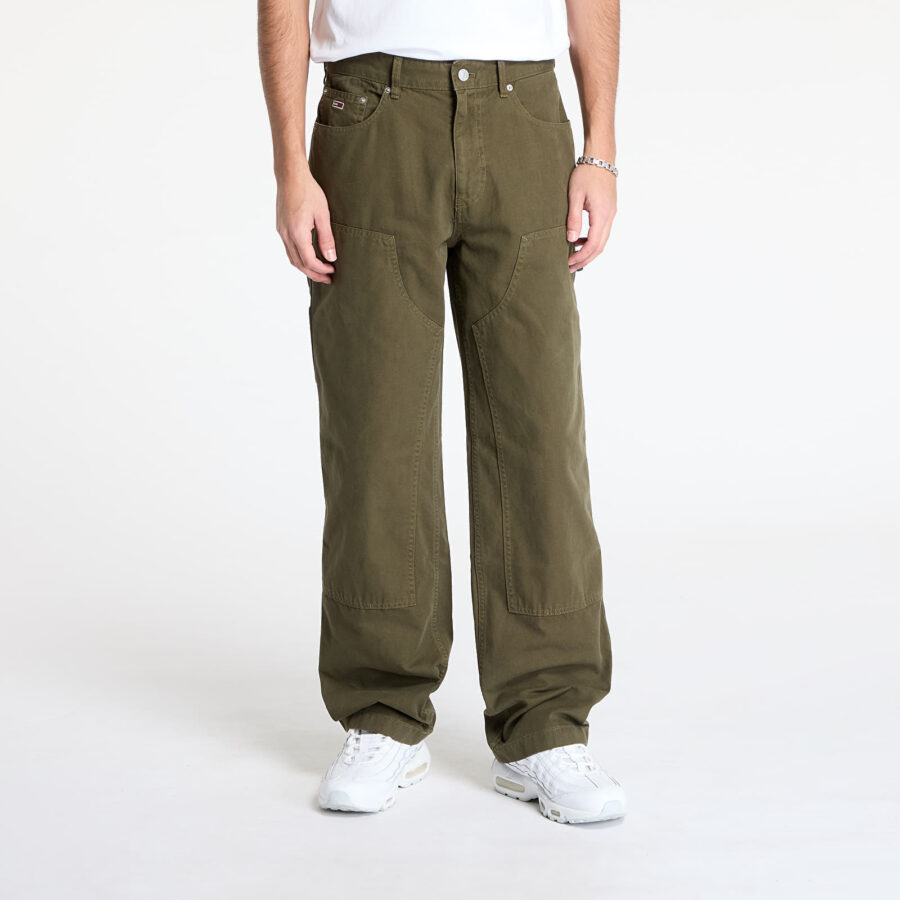 Nadrágok Tommy Jeans Jaimie Carpenter Pants Green W31/L32-alacsony-ár