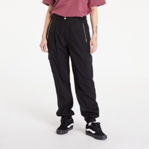Nadrágok Tommy Jeans Stretch Cargo Pants Black W26/L30-alacsony-ár