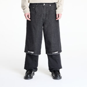 Nadrágok Umbro Hybrid Cargo Pants Washed Black M-alacsony-ár