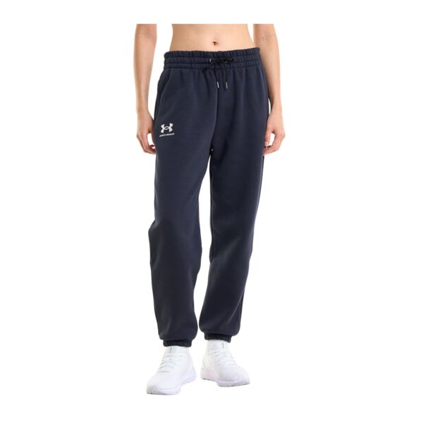 Nadrágok Under Armour Icon Fleece Jogger Black/ White XS-alacsony-ár