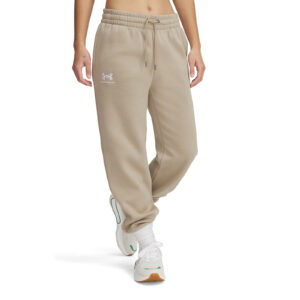 Nadrágok Under Armour Icon Fleece Jogger City Khaki/ White XS-alacsony-ár
