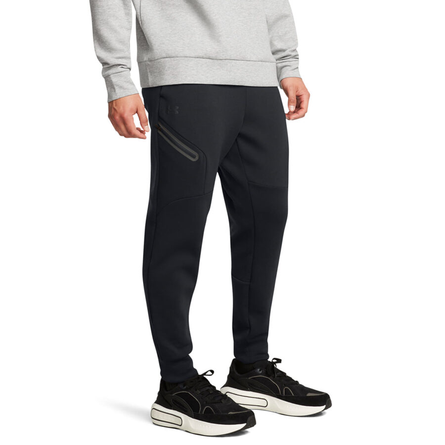 Nadrágok Under Armour Unstoppable Fleece Jogger EU Black/ Black L-alacsony-ár