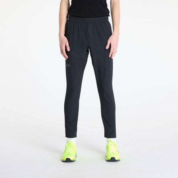 Nadrágok Under Armour Unstoppable Tapered Pants Black/ Pitch Gray S-alacsony-ár