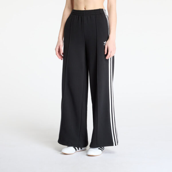 Nadrágok adidas 3 Stripes Wide Leg Loose French Terry Pant Black XS-alacsony-ár
