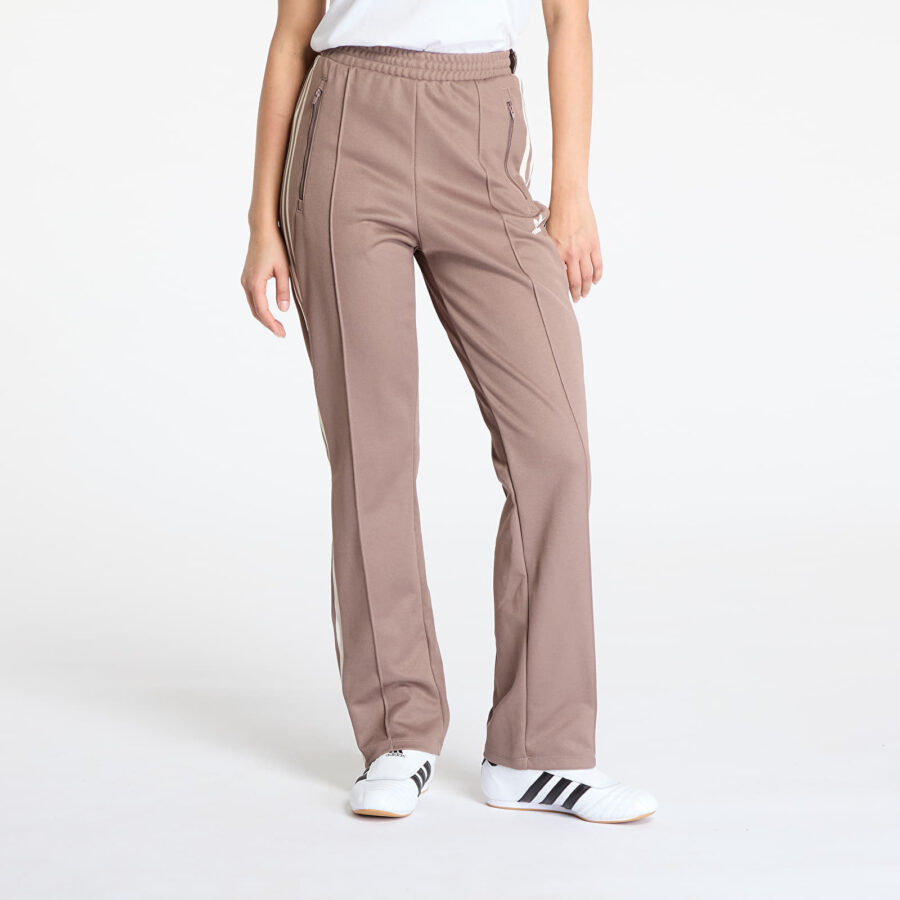 Nadrágok adidas Adicolor Classic Track Pant Regular Tapered Leg Trace Brown/ Wonder White S-alacsony-ár