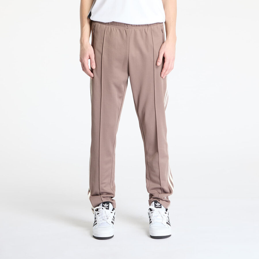 Nadrágok adidas Adicolor Classics Track Pants Trace Brown/ Wonder White S-alacsony-ár