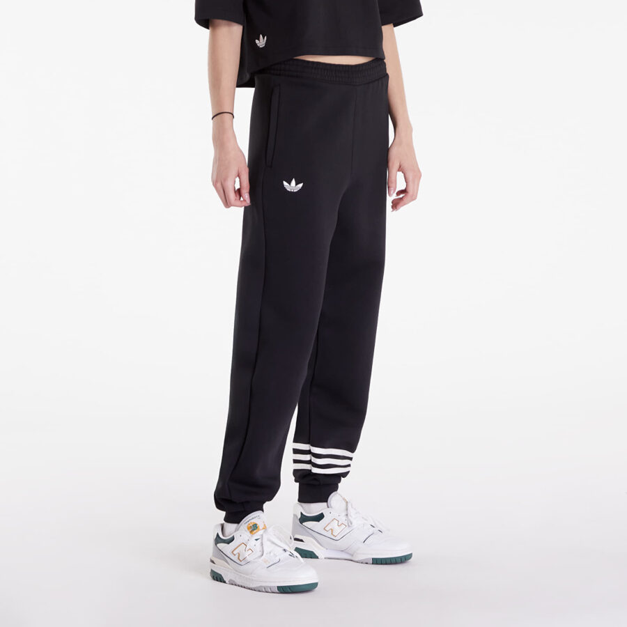 Nadrágok adidas Neuclassics Sweatpants Black/ Cloud White S-alacsony-ár