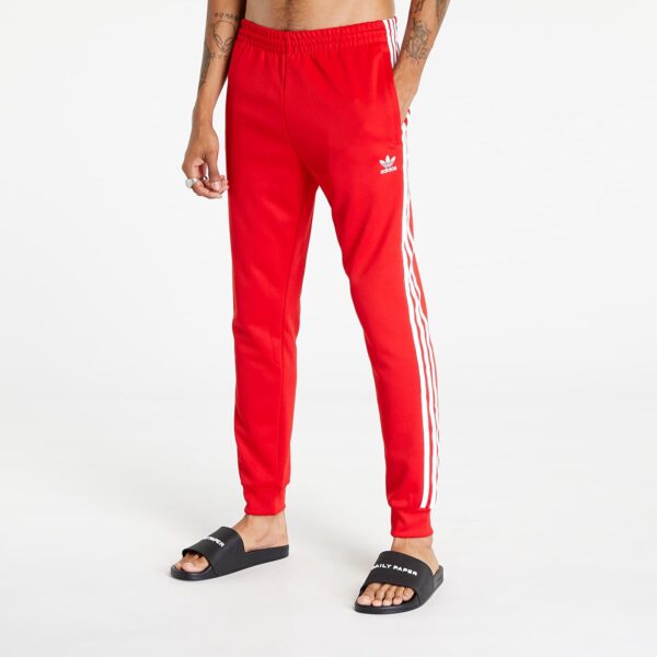 Nadrágok adidas Originals Adicolor Classics Sst Track Pant Better Scarlet/ White L-alacsony-ár