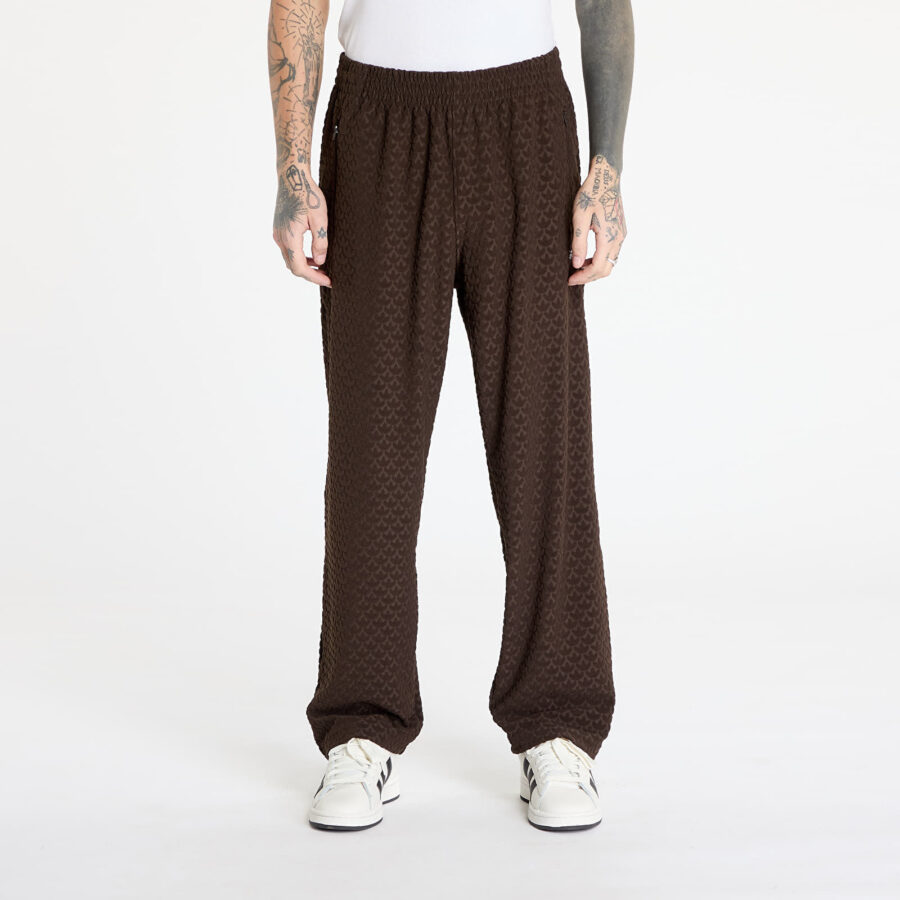 Nadrágok adidas Originals Track Pants Dark Brown S-alacsony-ár