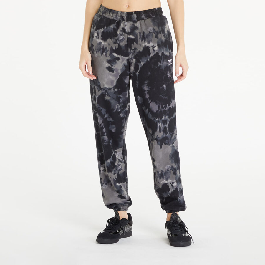 Nadrágok adidas Tie-Dyed Sweatpant Black/ Multicolor XS-alacsony-ár