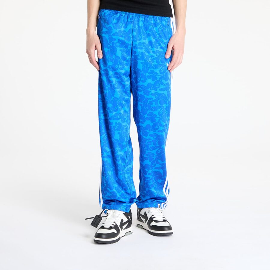 Nadrágok adidas x BAPE Firebird Track Pant Blue/ Blue L-alacsony-ár