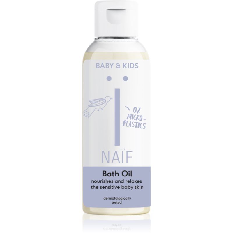 Naif Baby & Kids Bath Oil fürdő olaj gyermekeknek születéstől kezdődően 100 ml-Eredeti