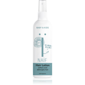 Naif Baby & Kids Hair Lotion öblítés nem igénylő tápláló kondicionáló a könnyű kifésülésért 150 ml-Eredeti