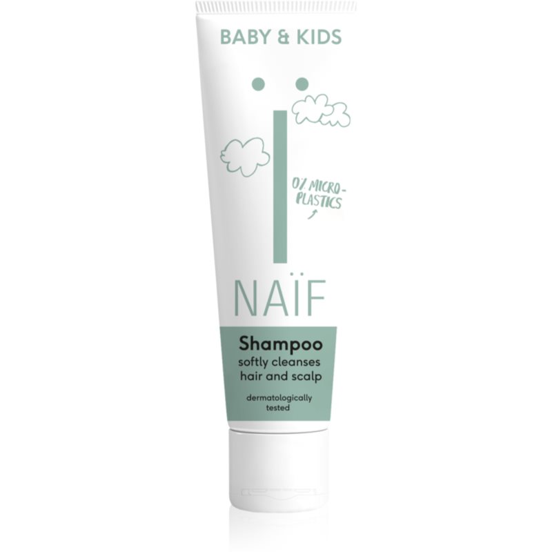Naif Baby & Kids Shampoo finom állagú tisztító sampon gyermekeknek 30 ml-Ár