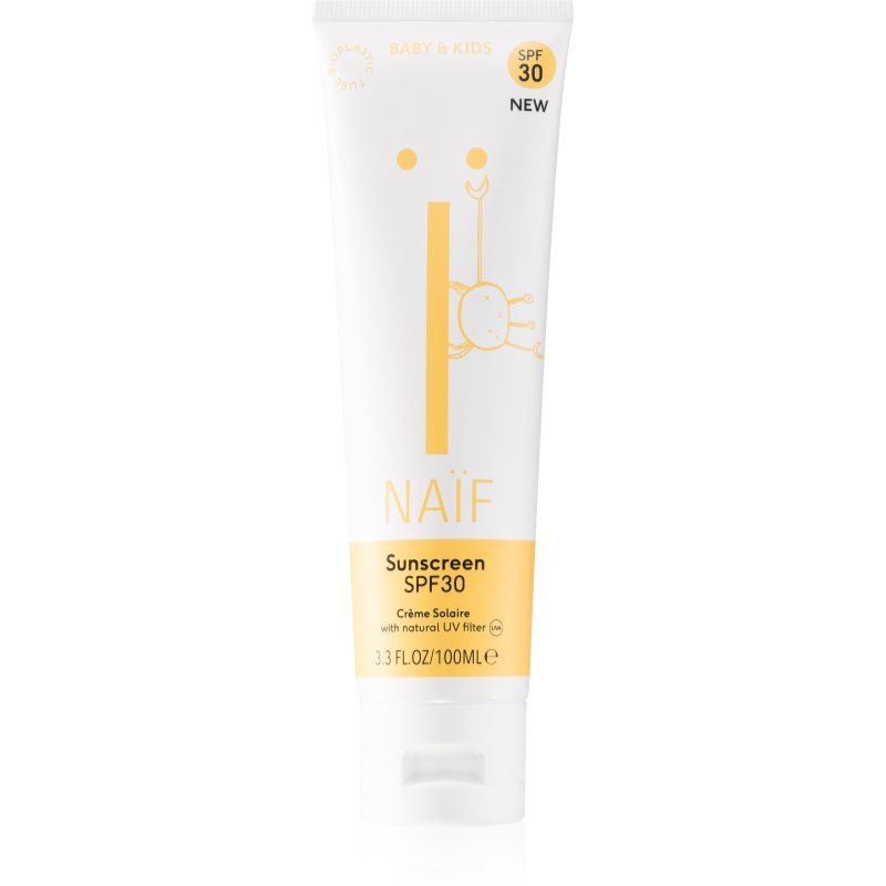 Naif Baby & Kids Sunscreen SPF 30 napozókérm gyerekeknek SPF 30 100 ml-Eredeti