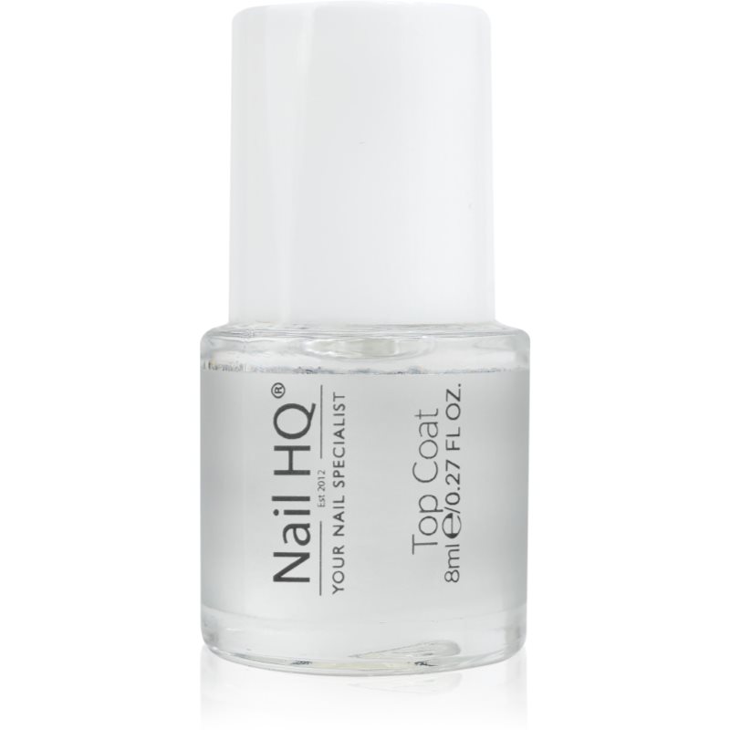 Nail HQ Essentials Top Coat fedő körömlakk UV/LED-lámpa használata nélkül 8 ml-Ár