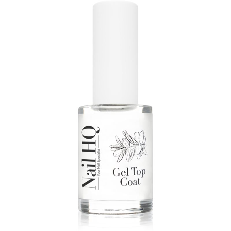 Nail HQ Gel Top Coat fedő körömlakk UV/LED-lámpa használata nélkül 10 ml-Ár