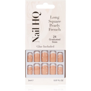 Nail HQ Long Square műköröm Pearly French 24 db-Ár