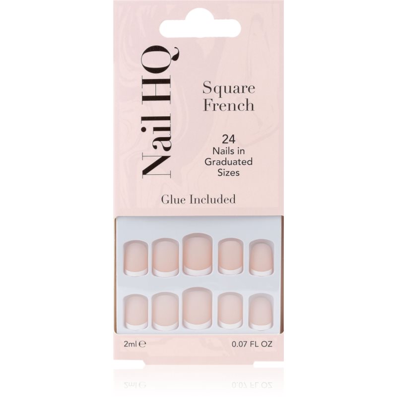 Nail HQ Square French műköröm 24 db-Ár