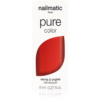Nailmatic Pure Color körömlakk ELLA- Rouge Corail / Coral Red 8 ml-Ár